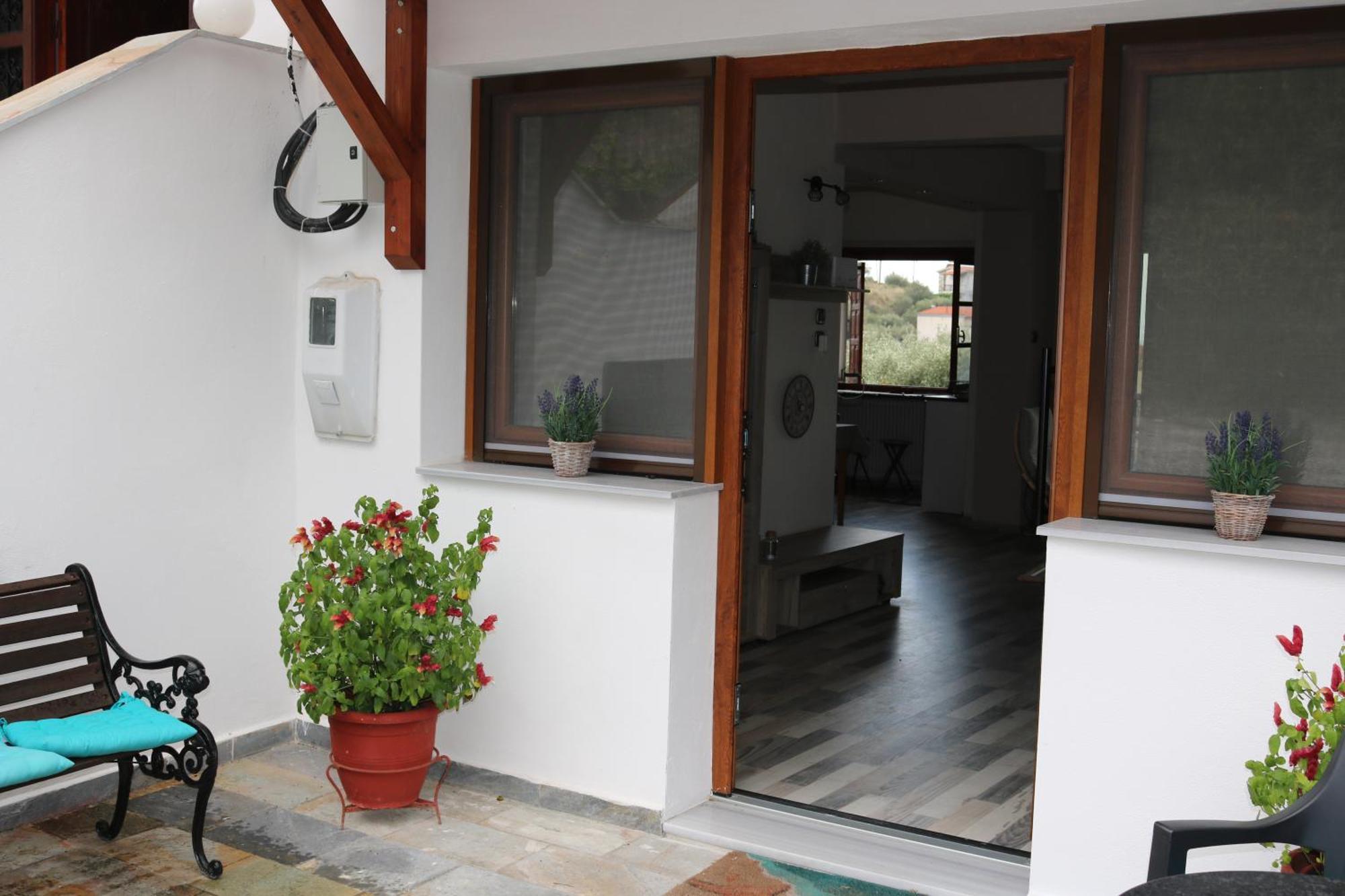 Villa Sofia Marathos  ภายนอก รูปภาพ