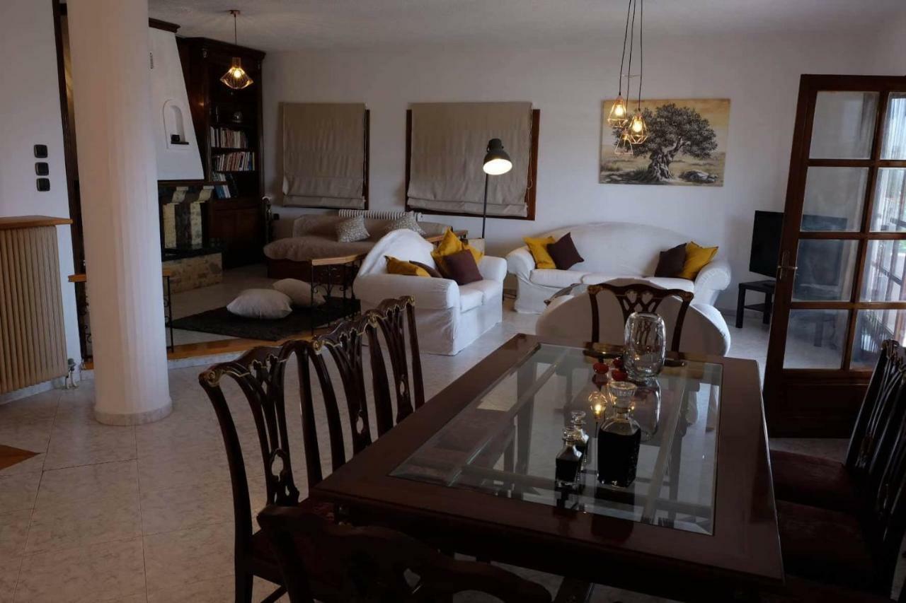 Villa Sofia Marathos  ภายนอก รูปภาพ