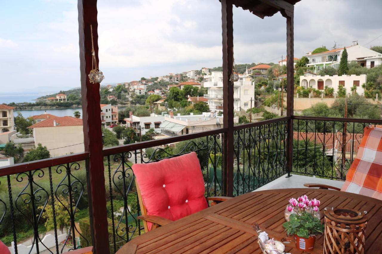 Villa Sofia Marathos  ภายนอก รูปภาพ